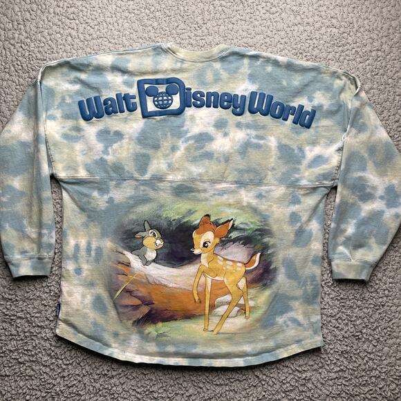 Walt Disney World Bambi & Thumper Tie Dye Spirit Jersey Shirt Size XXL